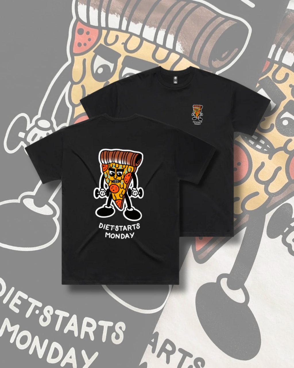 DIET STARTS MONDAY TEE