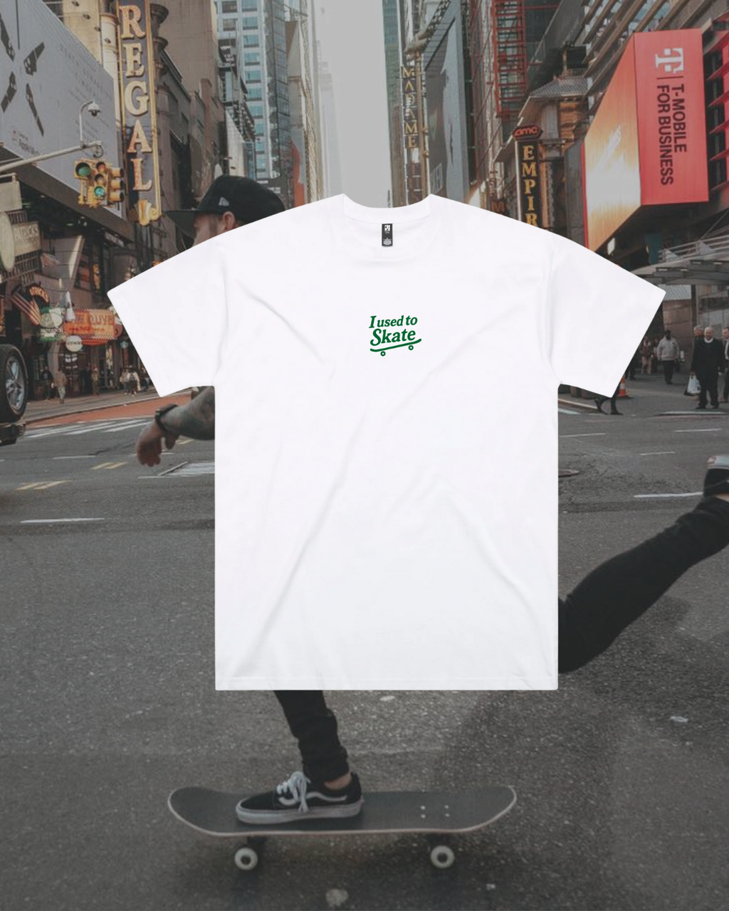 I USED TO SKATE TEE