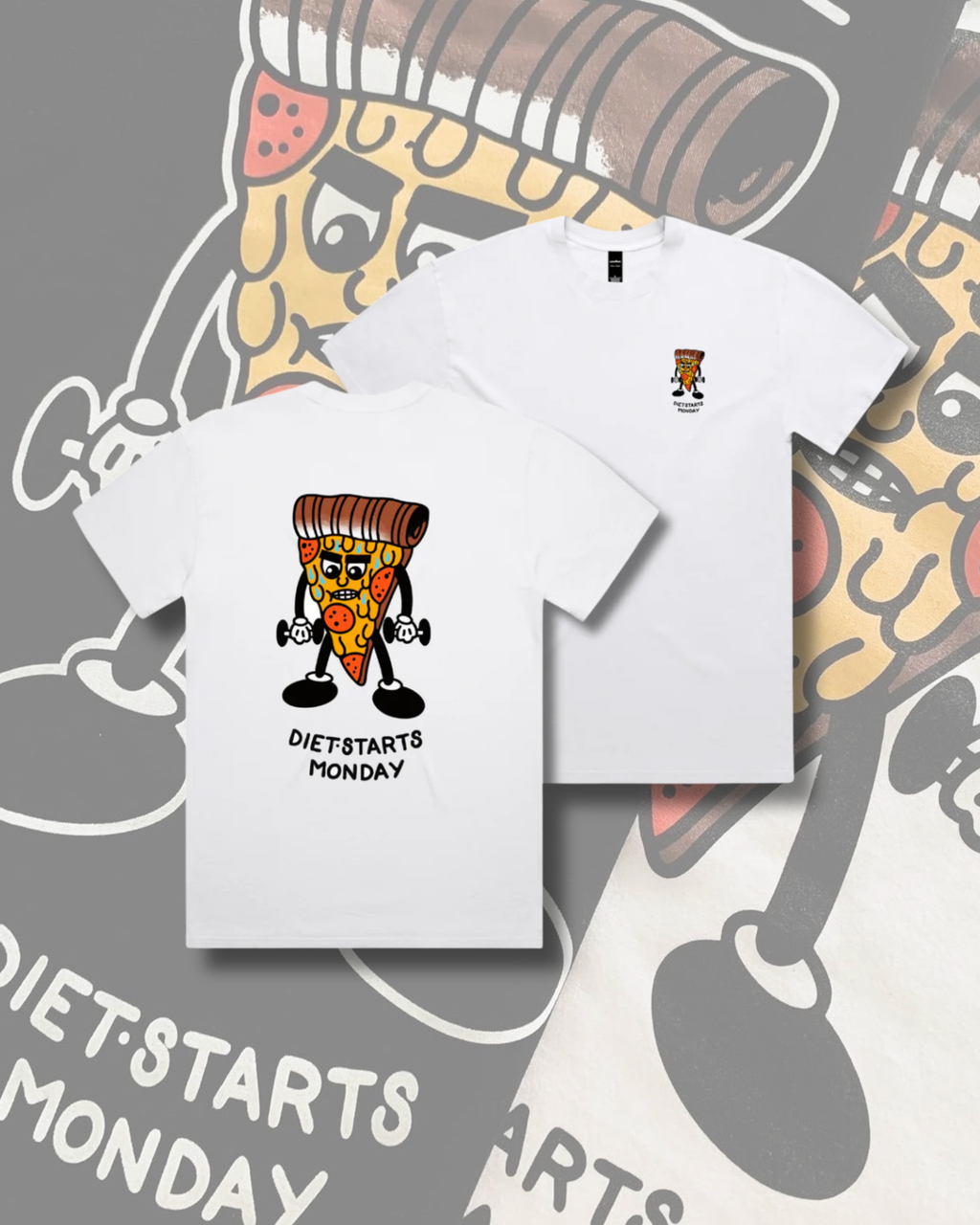 DIET STARTS MONDAY TEE