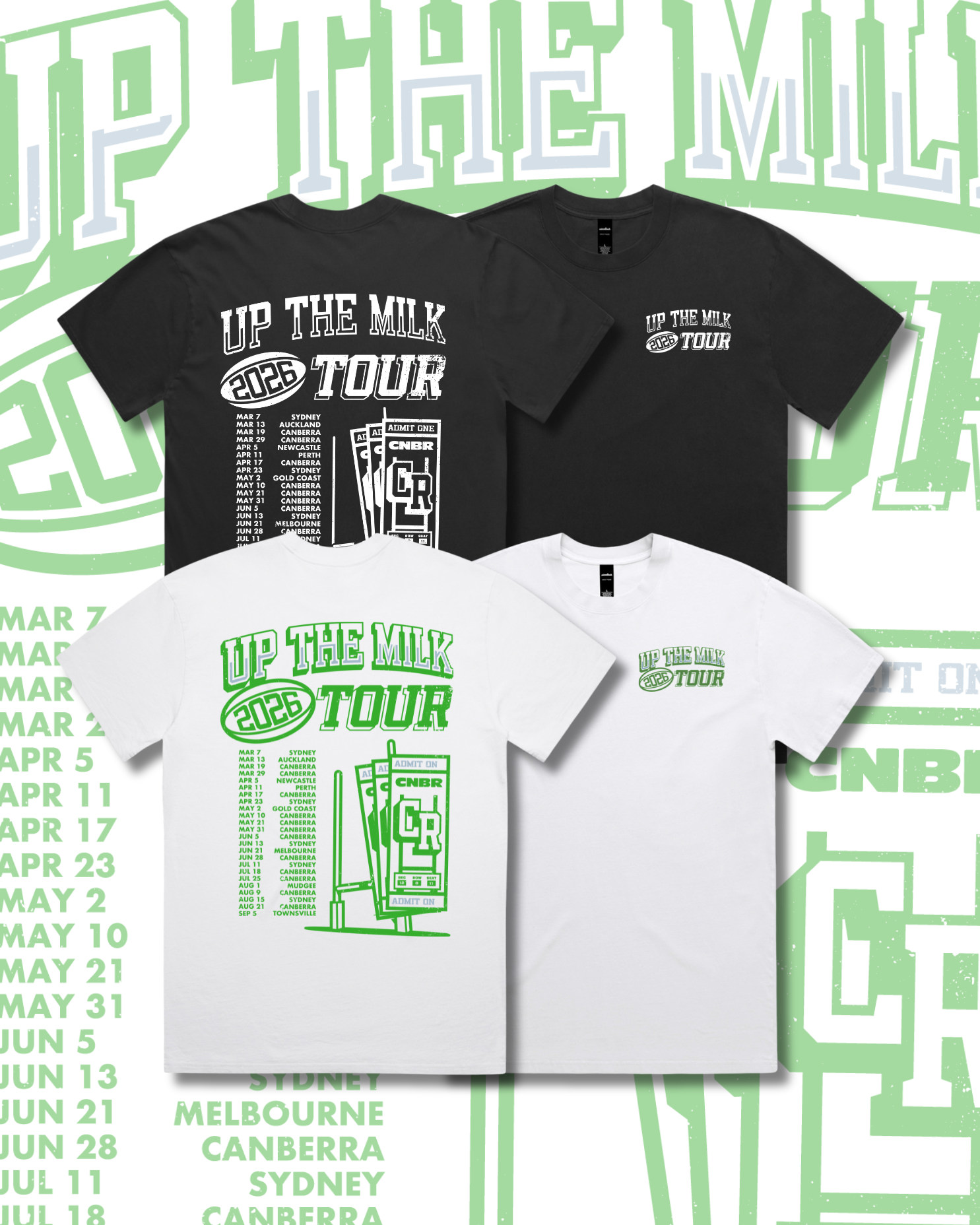 UP THE MILK TOUR