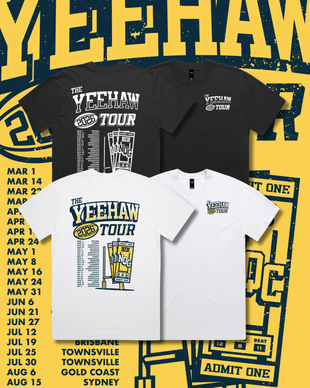 YEEHAW TOUR