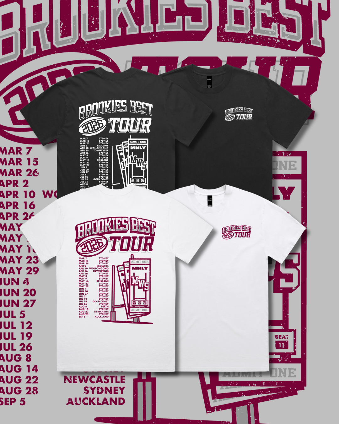 BROOKIES BEST TOUR