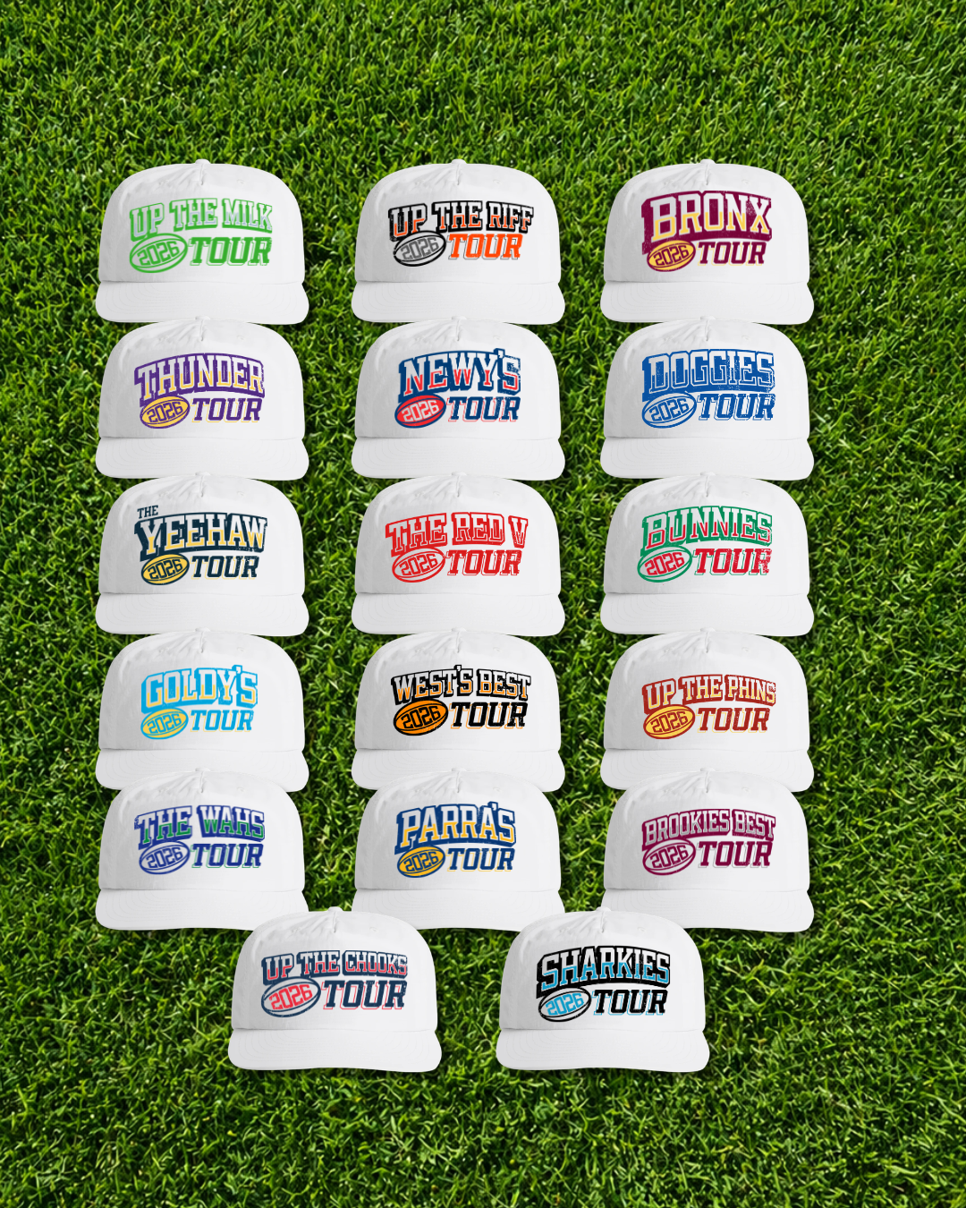 TOUR SURF CAPS